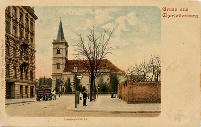 Luisenkirche, 1900