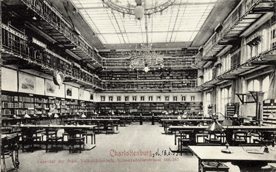 Städtische Volksbibliothek, 1909